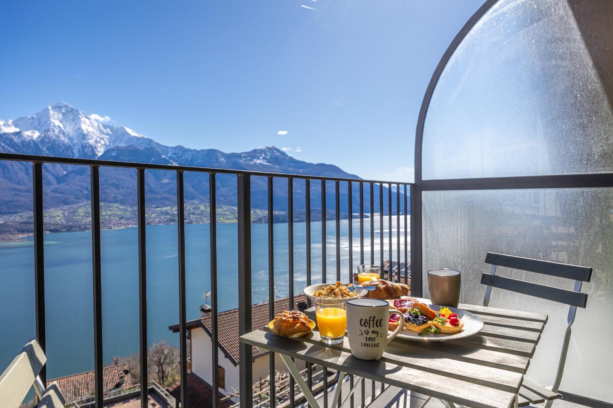 Lago Di Como - Luxury Panoramic Garden - Free Wifi Villa Gera Lario Bagian luar foto