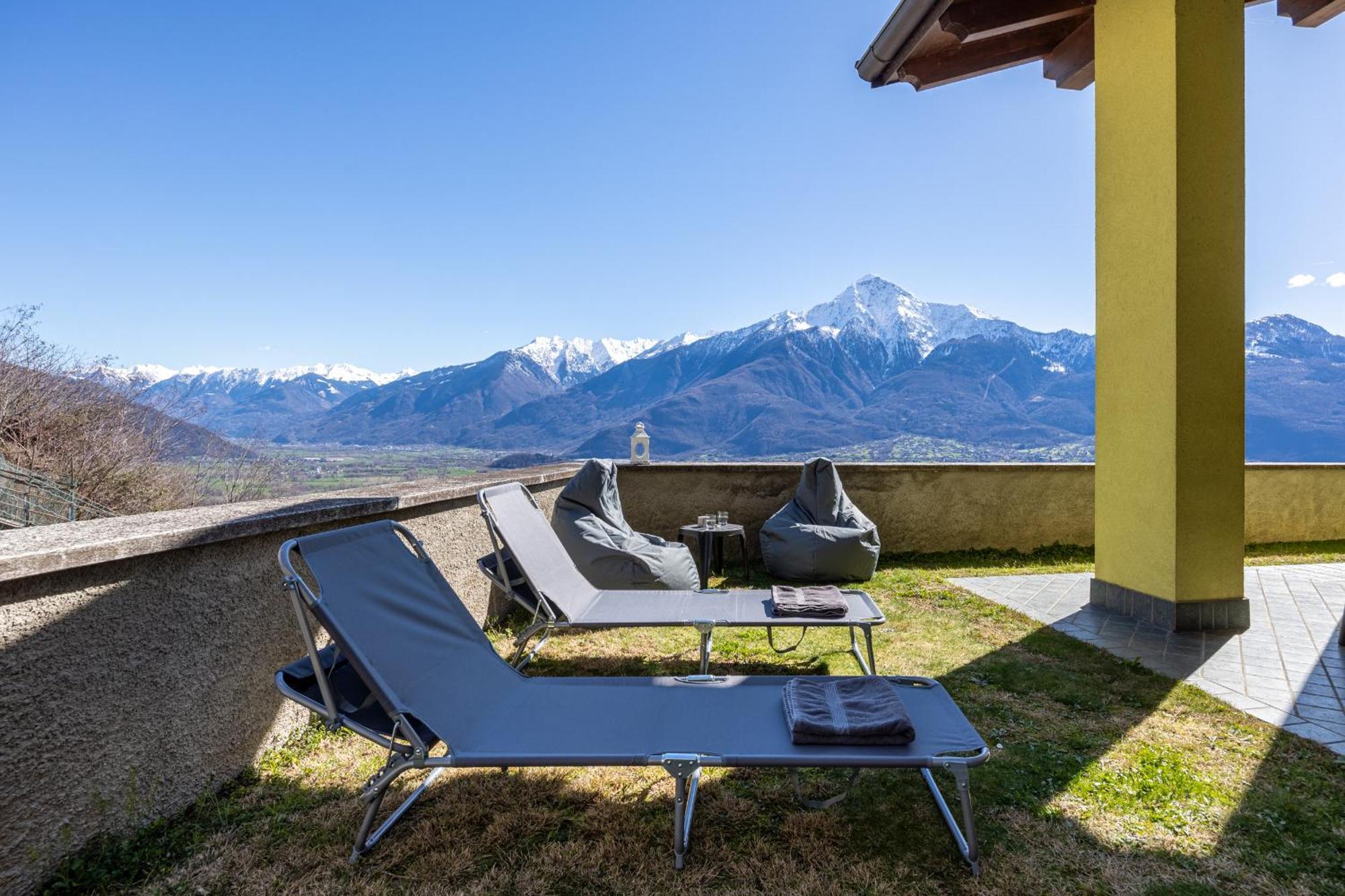 Lago Di Como - Luxury Panoramic Garden - Free Wifi Villa Gera Lario Bagian luar foto